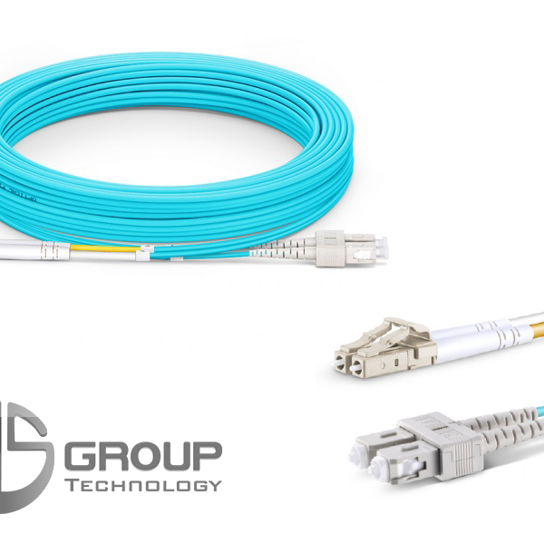 SC/UPC-LC/UPC-OM3-50/125-DP-10M-EX